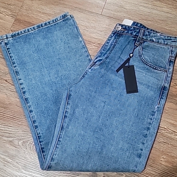 NWT Oneteaspoon Jackson Wide Leg Jeans Size 31 - Picture 1 of 3